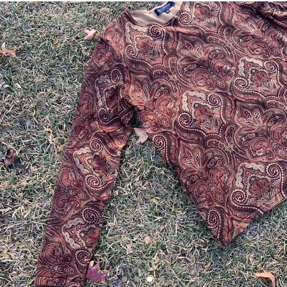 Paisley pattern top - Picture 3 of 4